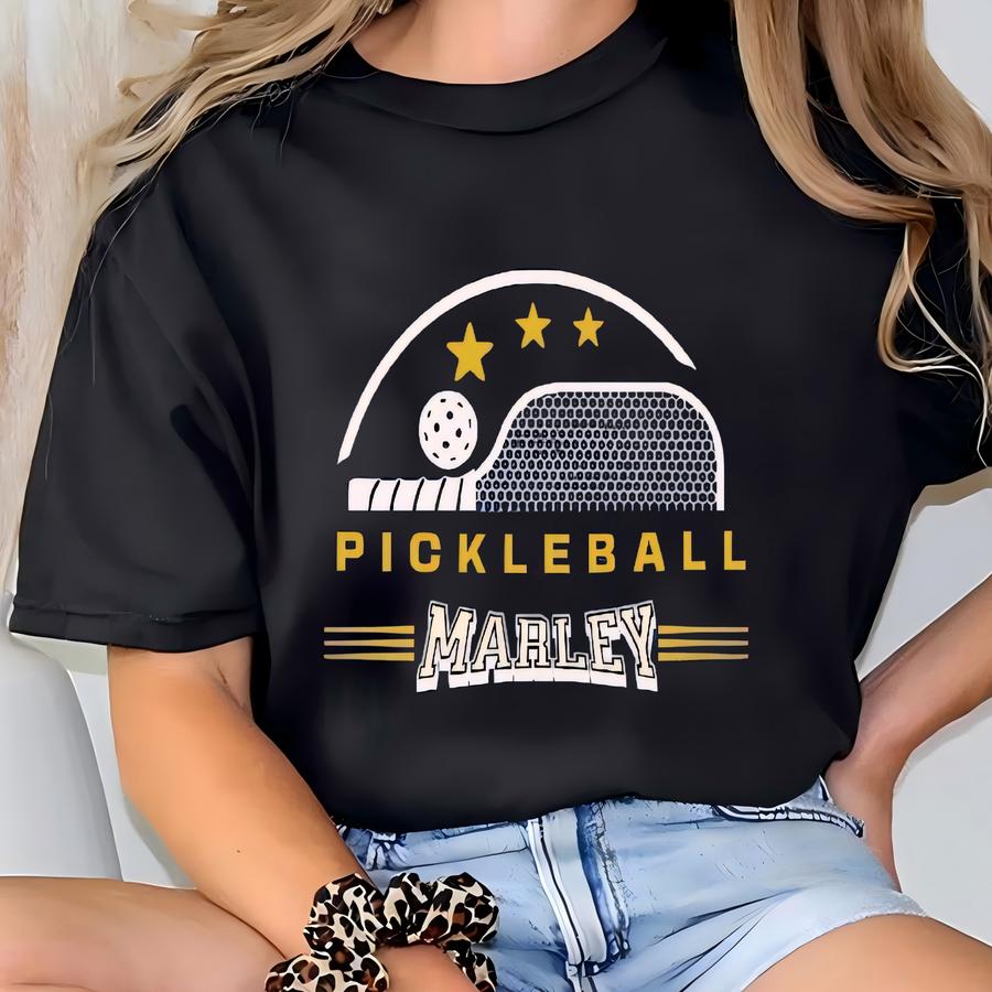 Personalized Pickleball Shirt For Kids Adults | Custom For Pickleball Player T-shirt