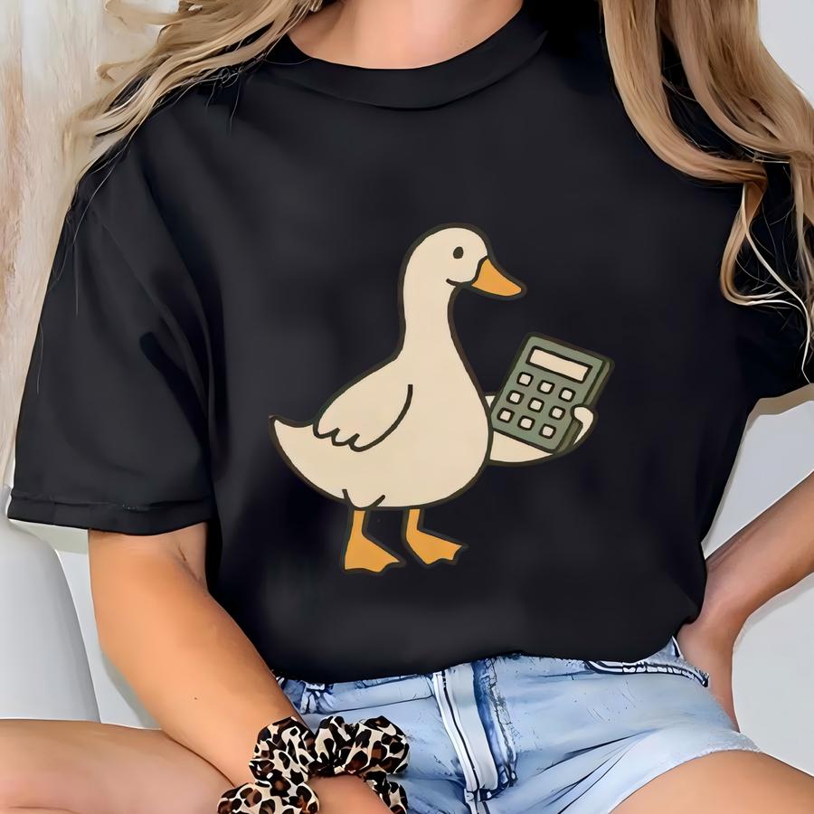 Math Teacher Goose Shirt, New Math Teacher Gift, Funny Future Math Teacher ® Hoodie, Mathematics Teacher Appreciation T-shirt