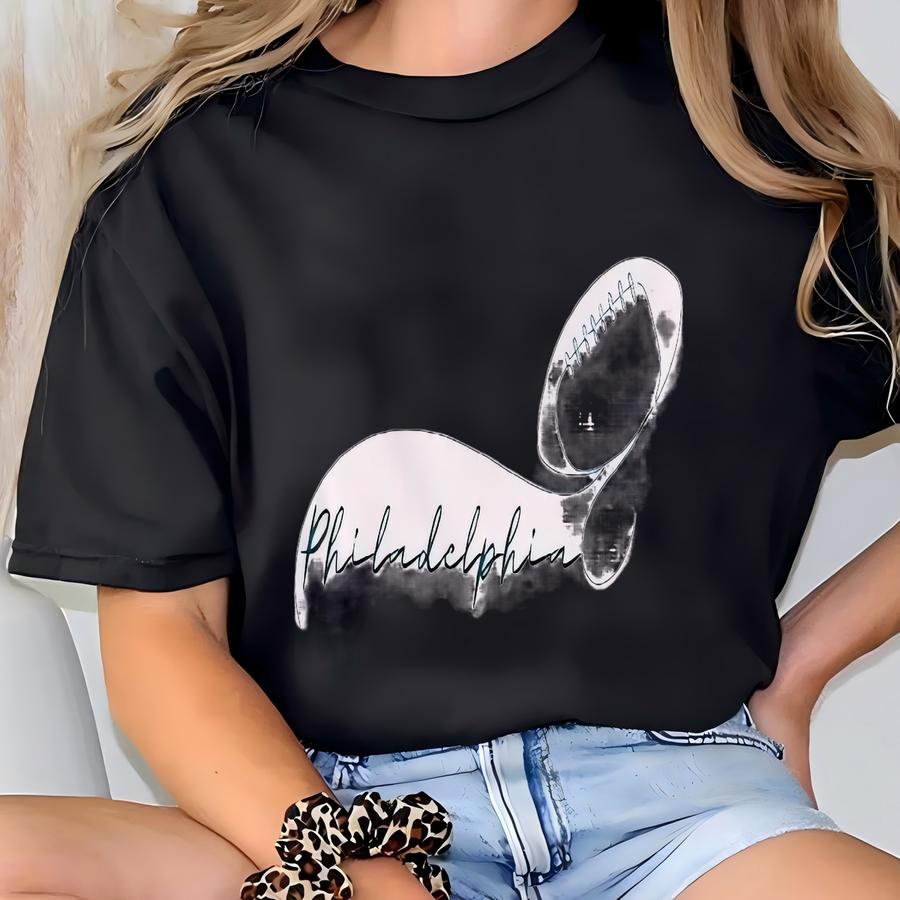 Philadelphia Football Sweatshirt, Vintage Style Gift, Football Shirt, Philadelphia Football Shirt, Philadelphia Retro, Eagles Shirt T-shirt