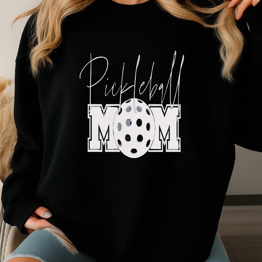 Pickleball Mom Dtf Transfers, Funny Mom Gift, Sport Mom, Pickleball Design, Ready To Press Dtf Transfers Sweatshirt