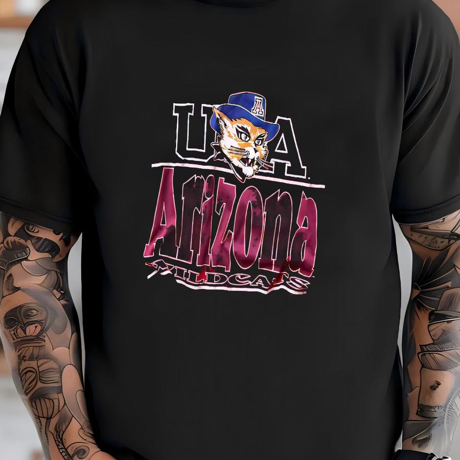 Vintage 90’s Arizona Wildcats University Crop Top T Shirt Tee M/l T-shirt