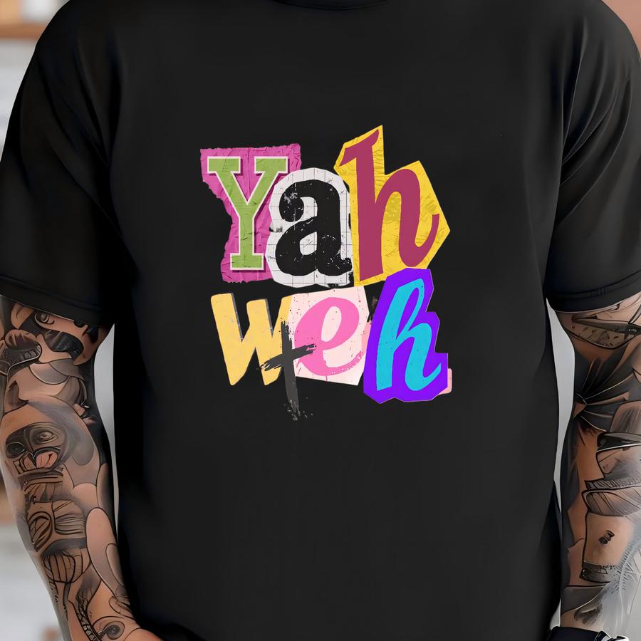 Yahweh Christian Hoodie: Christian Apparel T-shirt