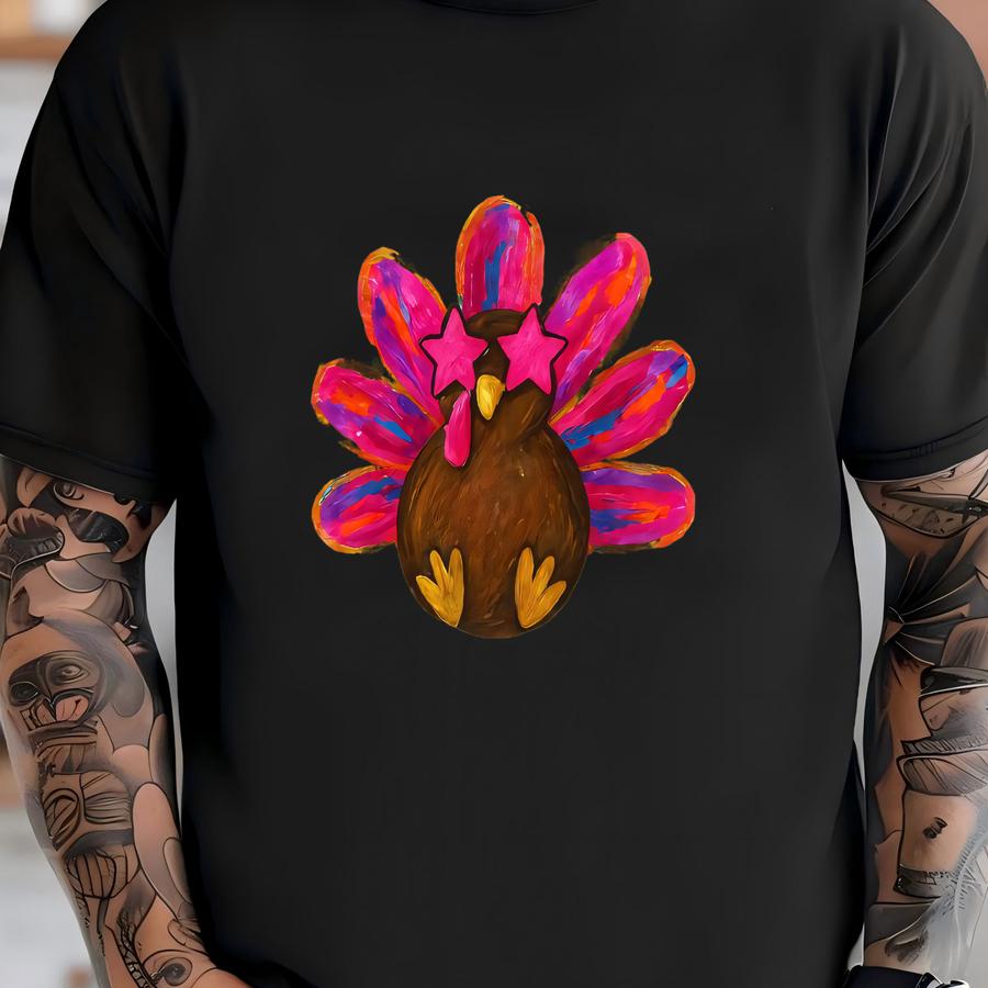 Turkey Hoodie: Thanksgiving Graphic Tee T-shirt