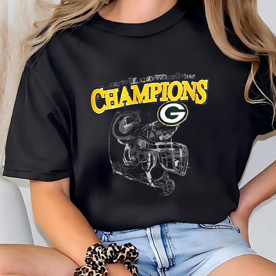 Vintage Green Bay Sweatshirt Crewneck Pullover Sportswear Green Bay Print Logo Grey Large T-shirt