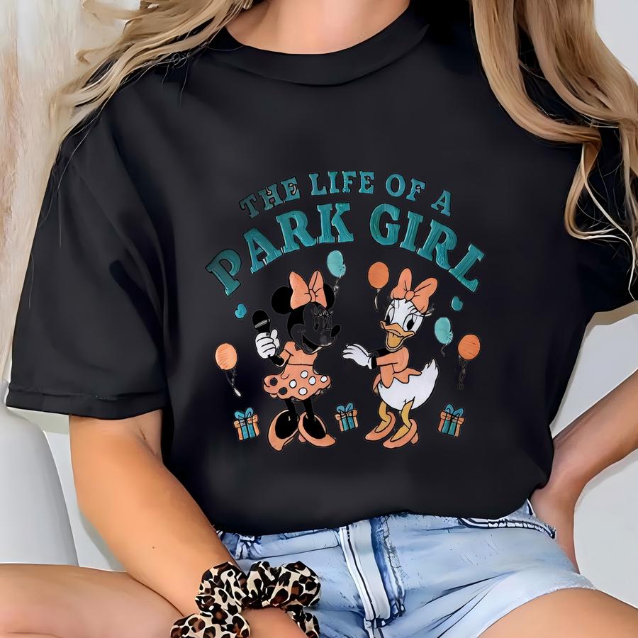 The Life Of A Park Girl  Sweatshirt, Daisy Sweatshirt, Walt World, Castle Shirt, Girl Shirt T-shirt