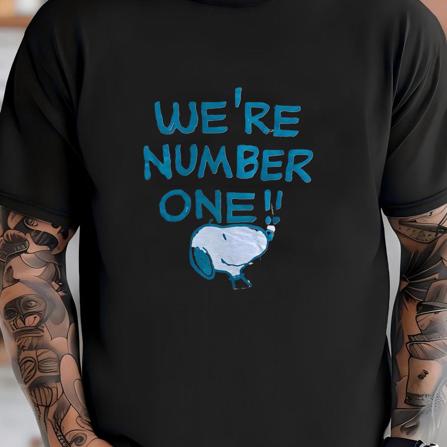 Vintage Y2k We’re Number One!! Big Print Sweatshirt Size Fits S T-shirt