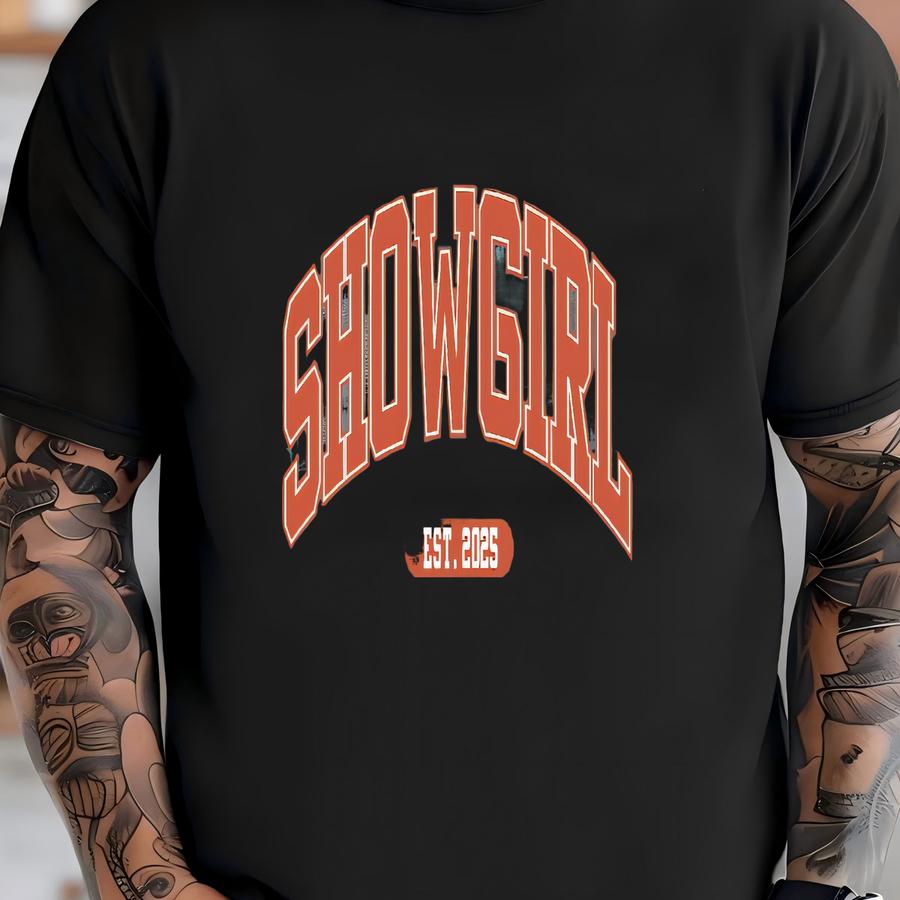 Showgirl Sweatshirt, Showgirl Sweatshirt, Oversized Sweatshirt, Crewneck, Concert Sweatshirt, , Era, Music Merch T-shirt