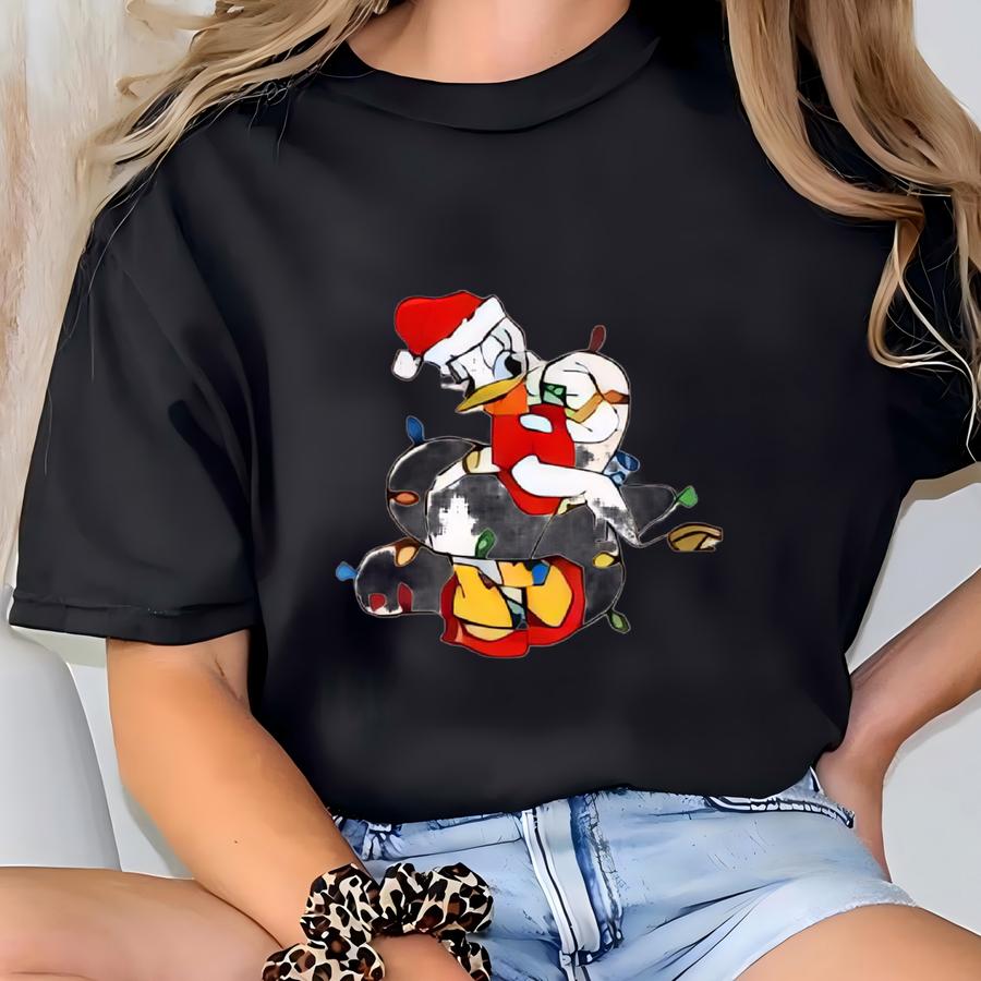 Retro Land Family Christmas Shirts, Land Characters Tee, Christmas Matching Shirts, California Trip Holiday Shirt T-shirt