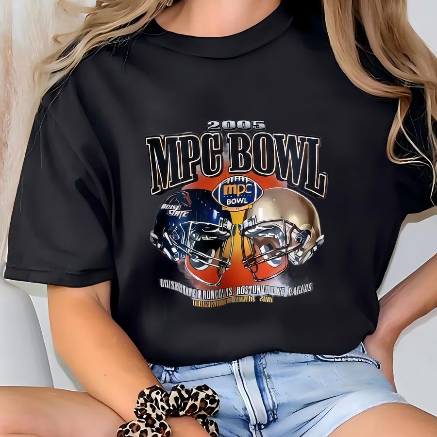 Vintage 2000s Boise State Vs Boston College Sweatshirt - Mpc Bowl - Cadre Athletic/ Size M T-shirt