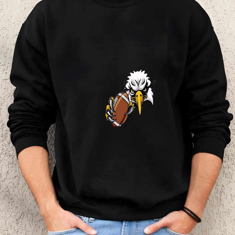 Eagle Shirt, Fly Eagle Sweatshirt, American Football Team Shirt, Game Day, Football Eagle Philly Retro Philadelphia Shirt, Football Gifts Sweatshirt