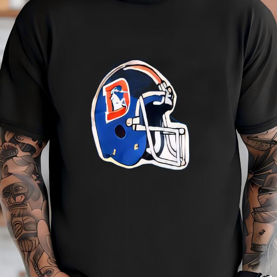 Vintage 80’s Rare Chalk Line Denver Broncos Jacket Medium T-shirt