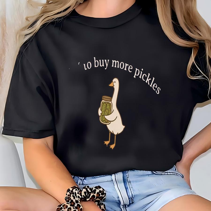Funny Pickle Goose Shirt, ® Pickle Lover Hoodie, Pickle Festival Tee, Gift For Pickle Lover, Goose Pickles, Pickling Season T-shirt
