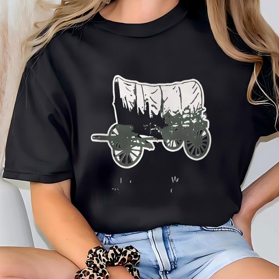 Funny Birthday Shirt: Please Be Patient With Me - Vintage Style Wagon Tee T-shirt