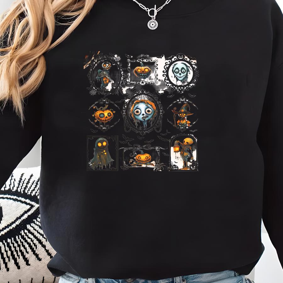 ® Halloween Shirt, Halloween Shirt, Women's Halloween Tee, Pumpkin Season Tee, Retro Ghost Shirt, Cute Fall Shirt, Cute Ghost Sweatshirt