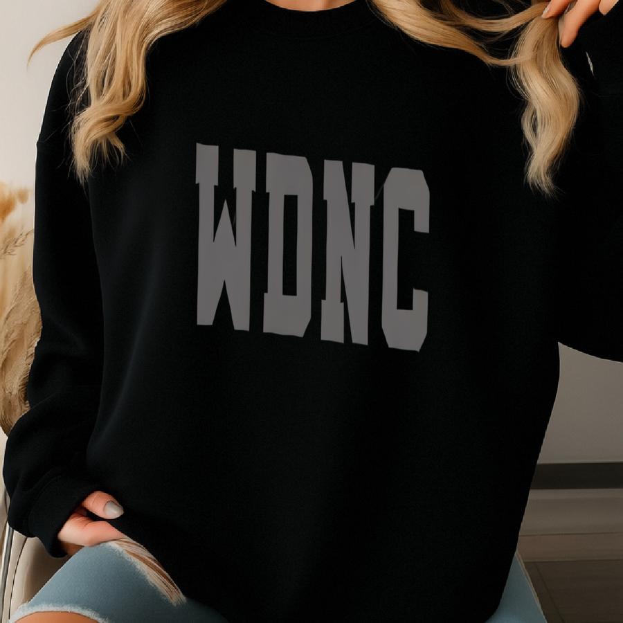 Funny Wdnc Club Crewneck Sweatshirt, Sarcastic Unisex Heavy Blend Pullover, We Do Not Care Sweater, Tiktok Peri-menopause Club Sweatshirt