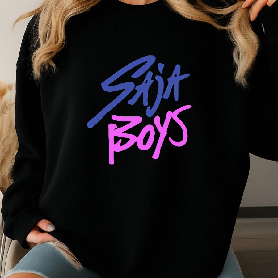 Saja Boys 2 Slide Youth Toddler Shirt, Saja Boys Boy Band Shirt, Kpop Demon Inspired Movie Shirt, Demon Hunters Merch, Kpop Shirt, Boy Group Sweatshirt