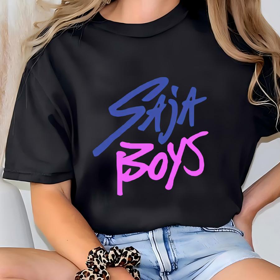 Saja Boys 2 Slide Youth Toddler Shirt, Saja Boys Boy Band Shirt, Kpop Demon Inspired Movie Shirt, Demon Hunters Merch, Kpop Shirt, Boy Group T-shirt