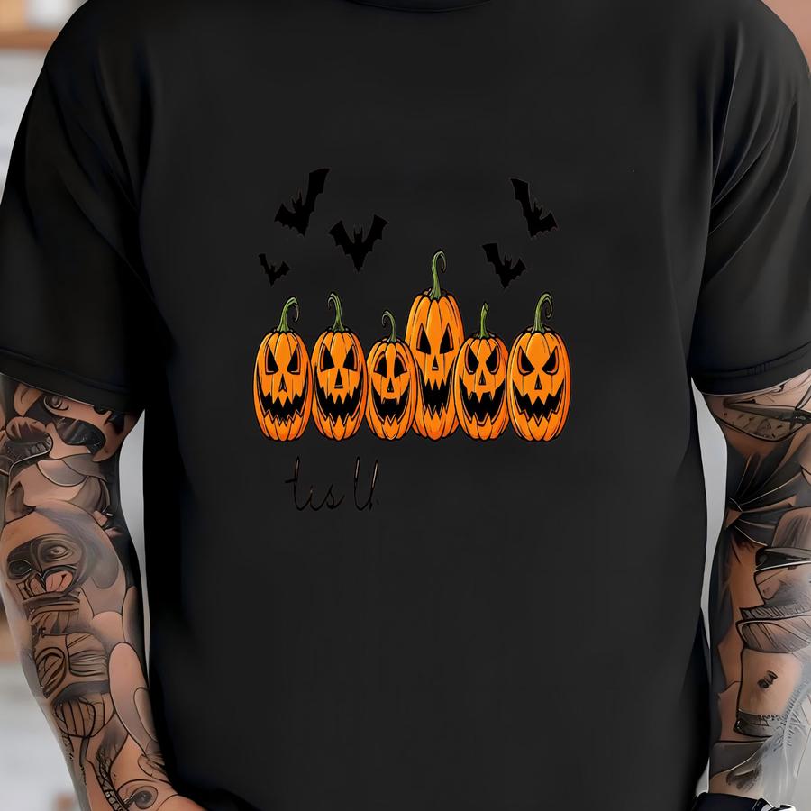 ® Cute Pumpkin Shirt, This Is The Season, Ghost Pumpkin Shirt, Womens Halloween Shirt, Pumpkin Lover Gift, Fall Graphic Tee T-shirt
