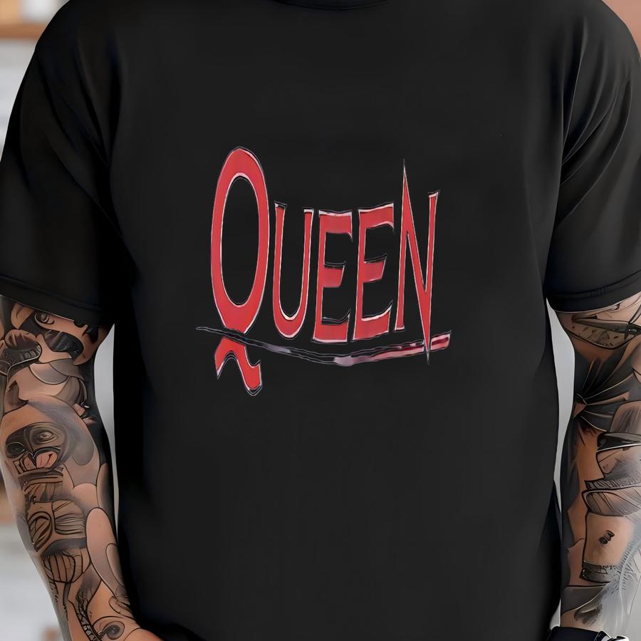 Vintage 1988 Queen Southport Convention T Shirt Size M / 80s Oiqfc Official Queen Fan Club Rock Psychedelic Art Freddie Mercury 1980s Tee T-shirt
