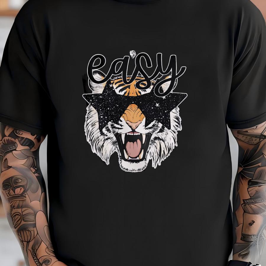 Easy Tiger Shirt: Retro Graphic Tee T-shirt