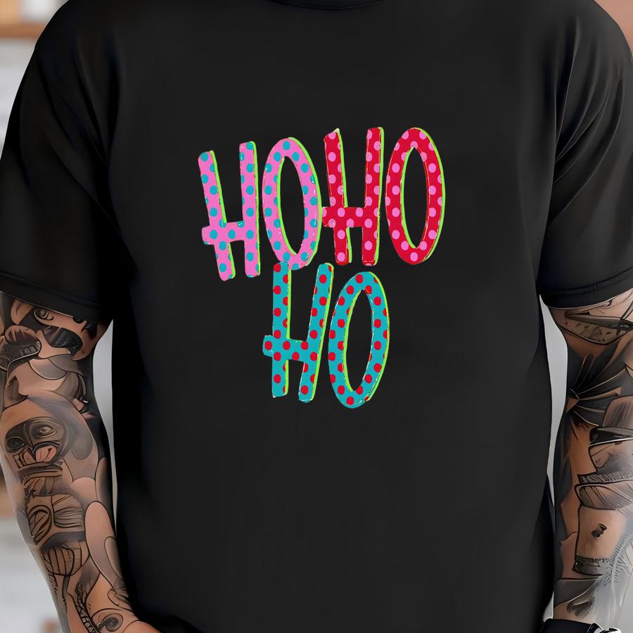 Christmas Shirt: Ho Ho Ho Shirt T-shirt