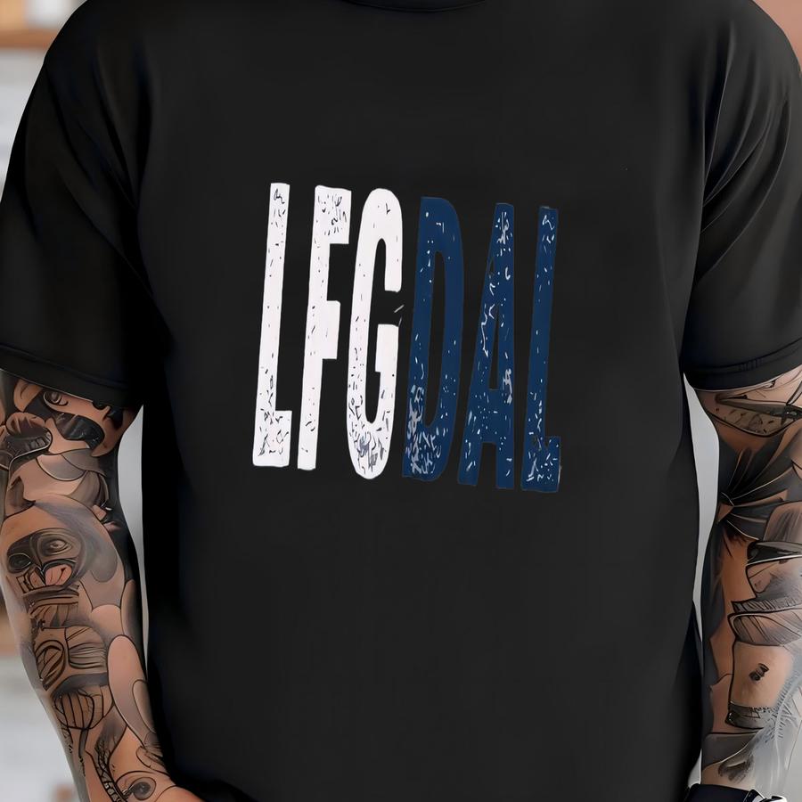 Unisex Distressed Football Long Sve Tshirts, Mens Womens Long Sve Tee, Game Day Sports Apparel, Lfgdal T-shirt