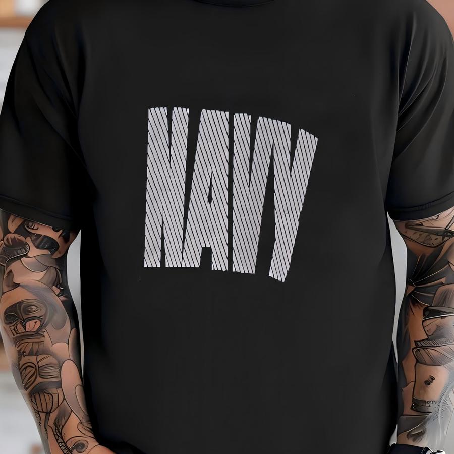 Vintage Military Navy Spellout Light Reflection 2 Pocket Hooded M Size T-shirt