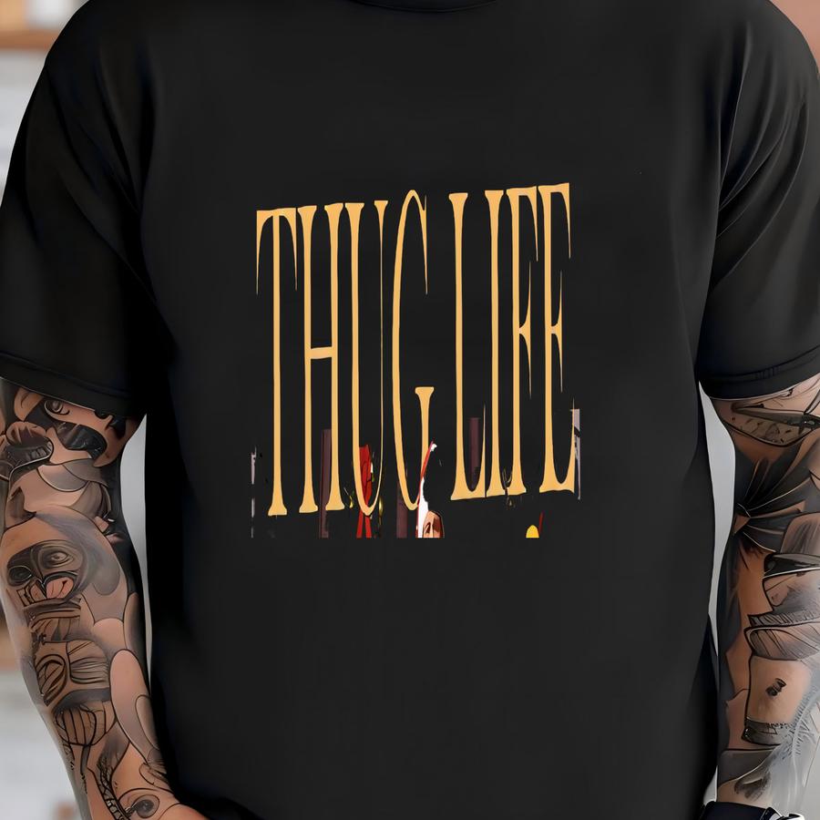 Thug Life Shirt, Mas Season Christmas Friends Shirt, Thug Life Christmas Movie Shirt, Christmas Gifts Thug Life T-shirt