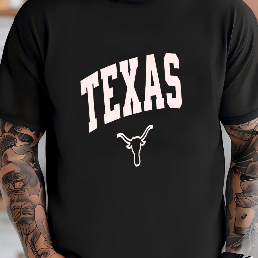 Vintage Texas Tee - Longhorn Graphic Top - Collegiate Game Day Shirt T-shirt
