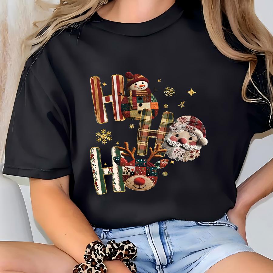 Dear Santa Christmas Sweatshirt, Ho Ho Ho Shirt, Santa Claus Shirt, Christmas Family Tee, Xmas Gift, Funny Christmas Crewneck T-shirt