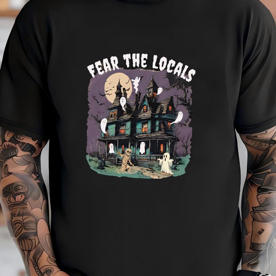 Funny Halloween Mug Spooky Season Retro Halloween Coffee Mug Halloween Coffee Cups Halloween Gifts Ghost Mug Haunted House Cup Ceramic Mug T-shirt