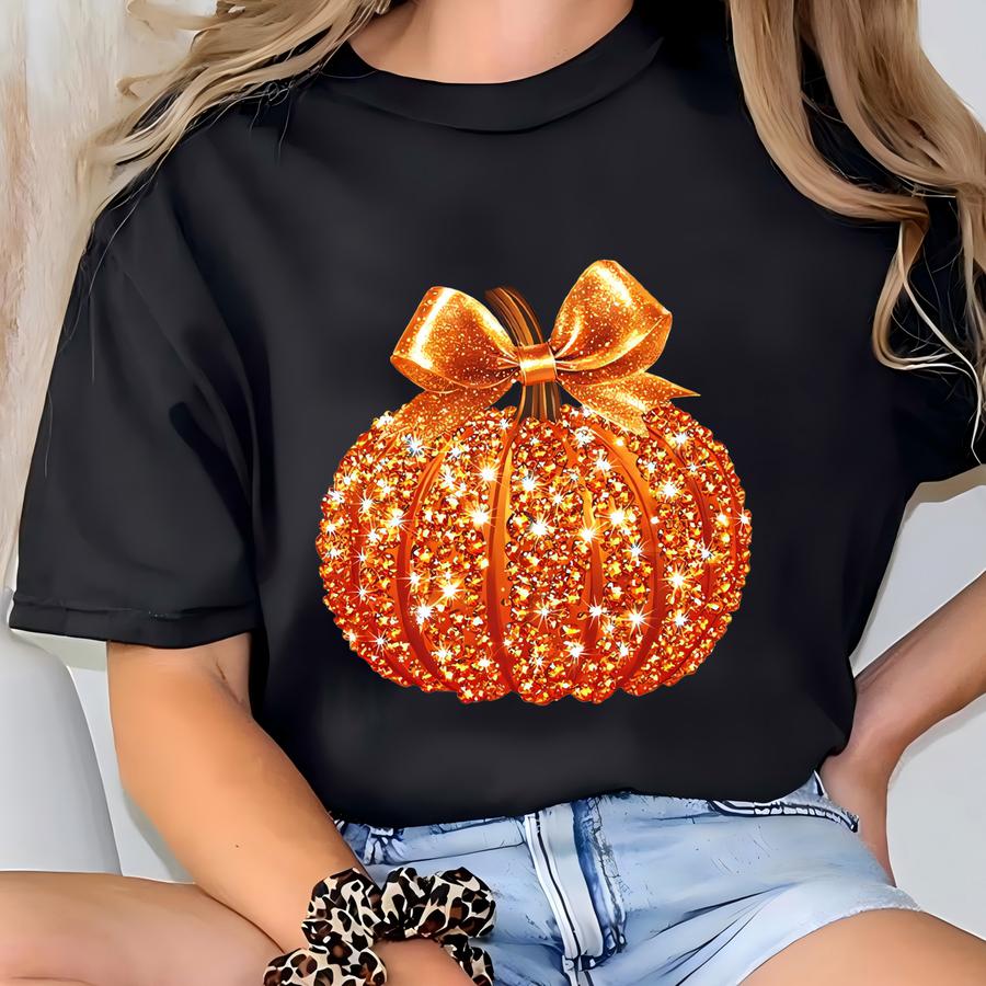 Disco Ball Pumpkin Sweatshirt, Glam Disco Ball Sweatshirt, Disco Party Pumpkin Sweatshirt, Pumpkin Art Graphic Swearshirt, Fruit Shirt, Gift T-shirt