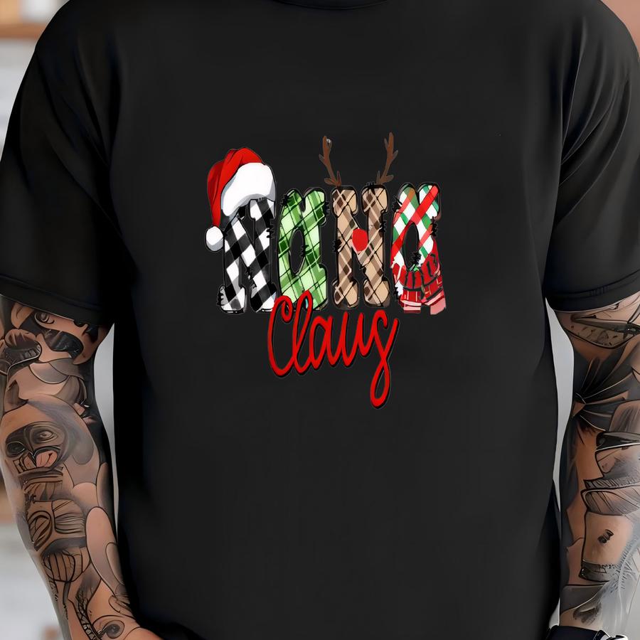 Xmas Nana Tee, Christmas Tee, Grandma Tee, Nana Claus Tee, Christmas Gift, Christmas Party, Merry Christmas T-shirt