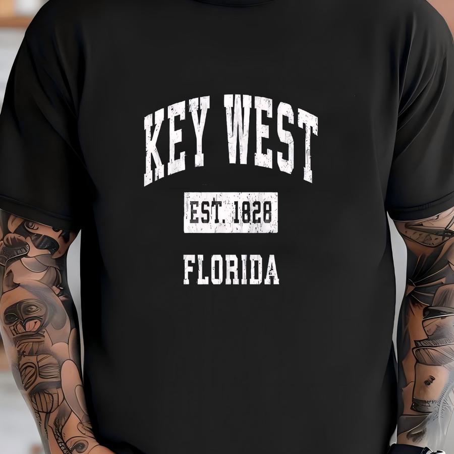 Key West Florida Shirt, Key West Fl Tee, Key West Crewneck, Fl Sweatshirt, Key West Trip, Florida Vacation, Florida State Shirt, University T-shirt