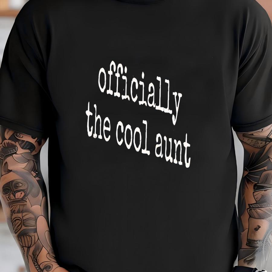 ® Cool Aunt Shirt, Auntie Shirt, New Aunt Gift, Best Aunt Ever, Aunt Birthday Shirt, Aunt Christmas, Funny Aunt Shirt, Aunt T-shirt