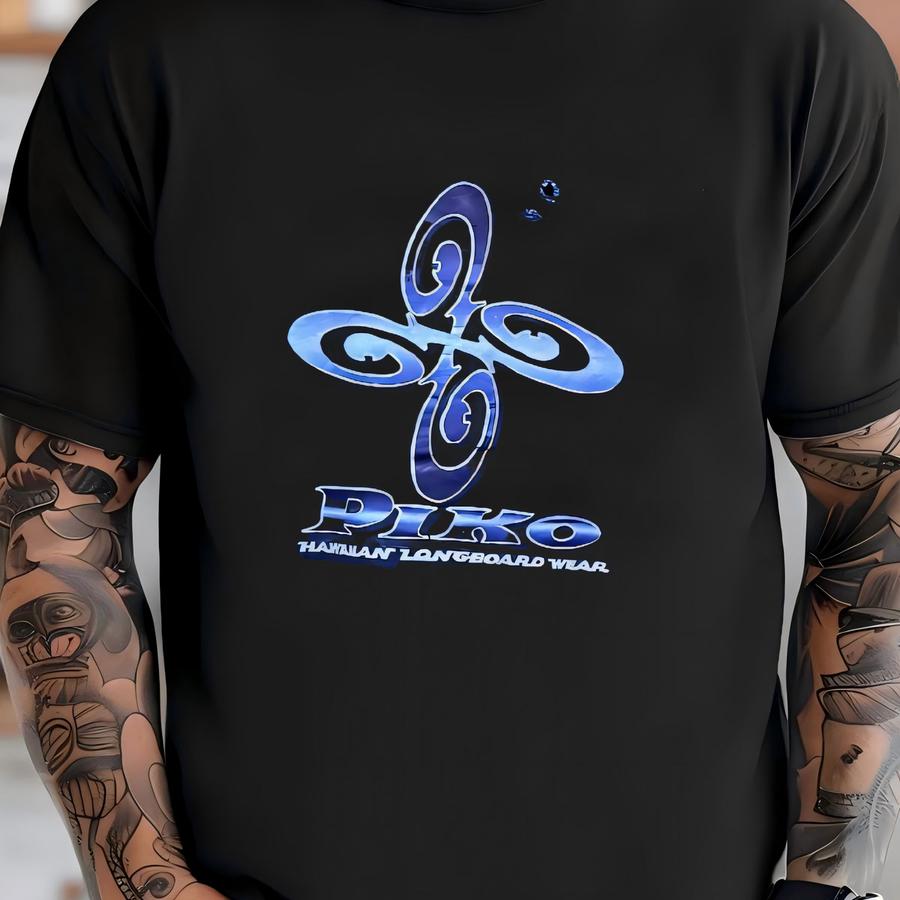 Vintage 90s Piko Hawaiian Longboard Distressed Sweatshirt Size M T-shirt