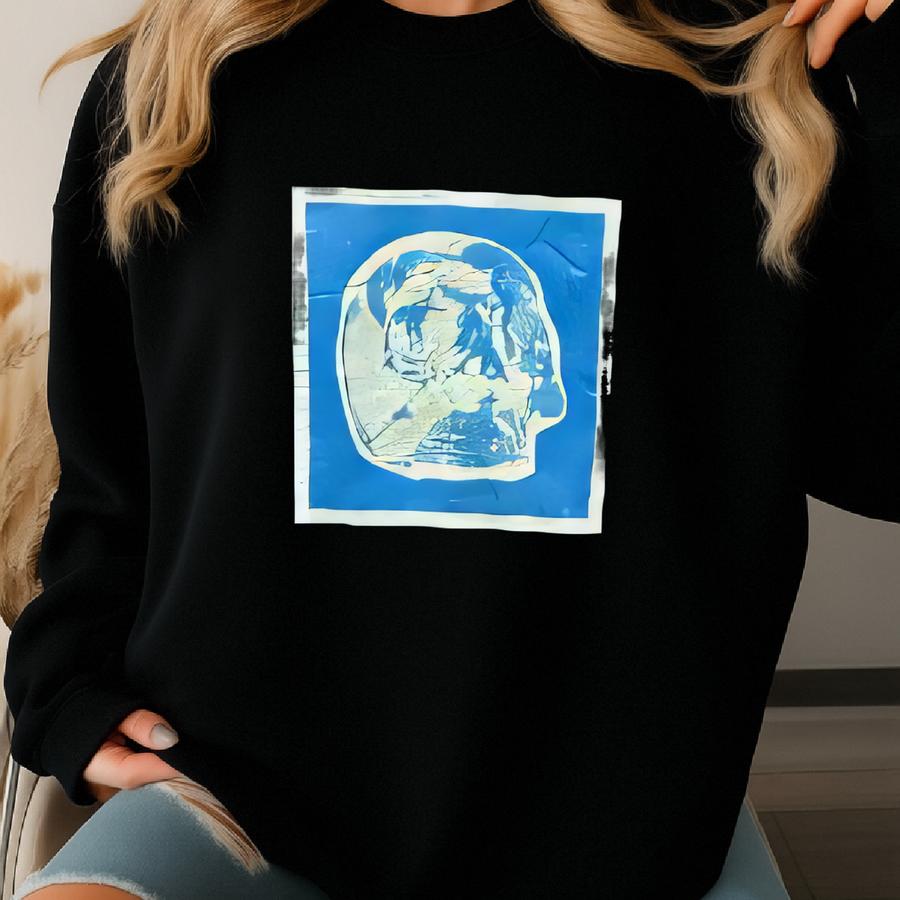 Vintage Wesc Superlative Conspiracy Nordic Darkness Code Crewneck Sweatshirt Size S Sweatshirt