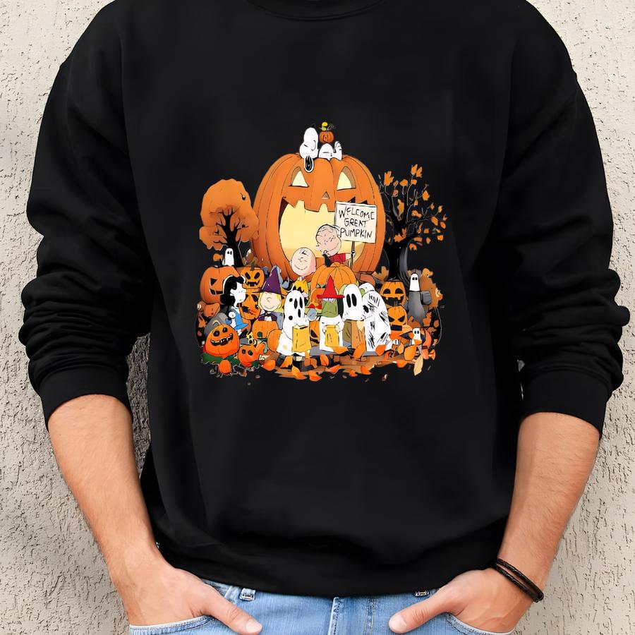Funny Halloween Sweatshirt, Great Pumpkin Fall Crewneck, Kids Halloween Hoodie, Spooky Season Shirt Sweatshirt
