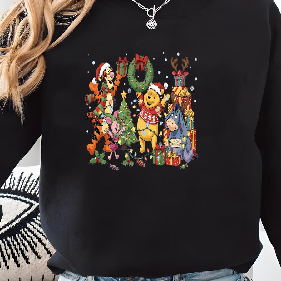 Christmas Sweatshirt: Holiday Graphic Crewneck Sweatshirt