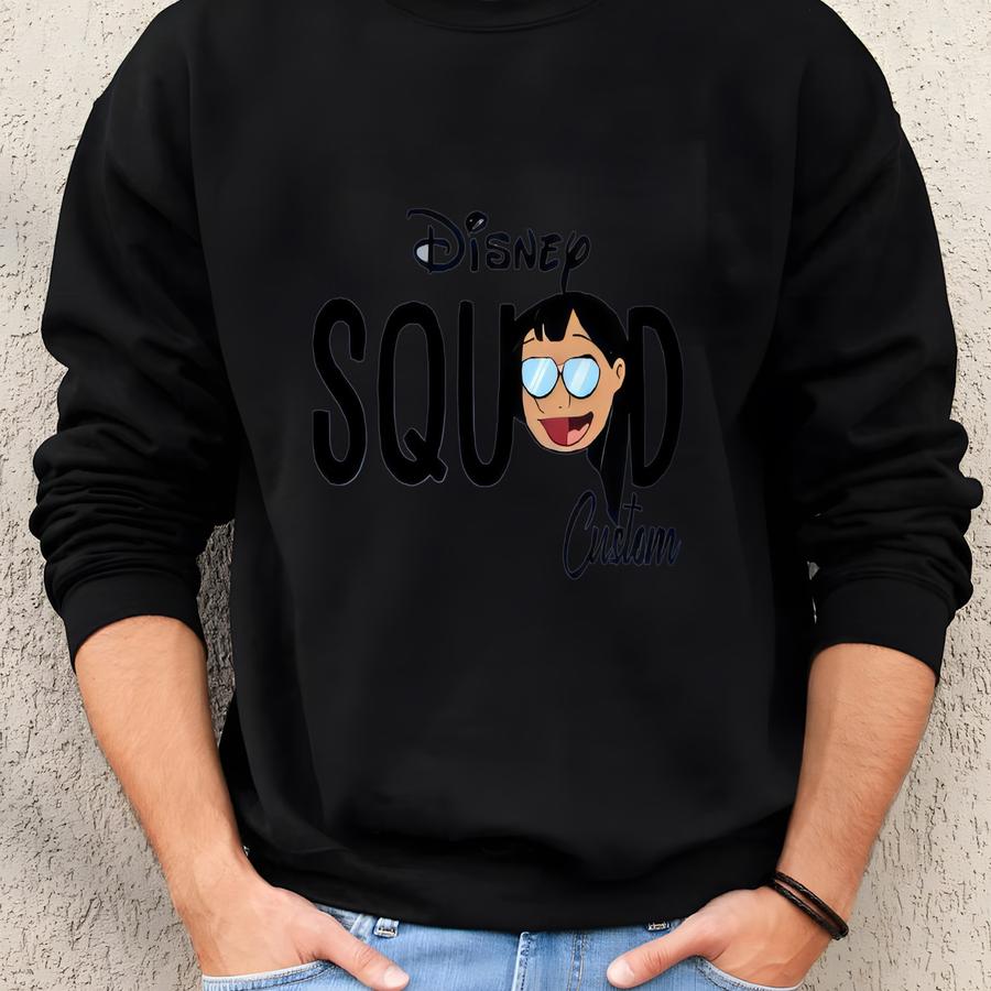 Land All Character Matching T-shirts, Custom  Shirts,  Family Trip Tee, World Vacation Outfit Sweatshirt