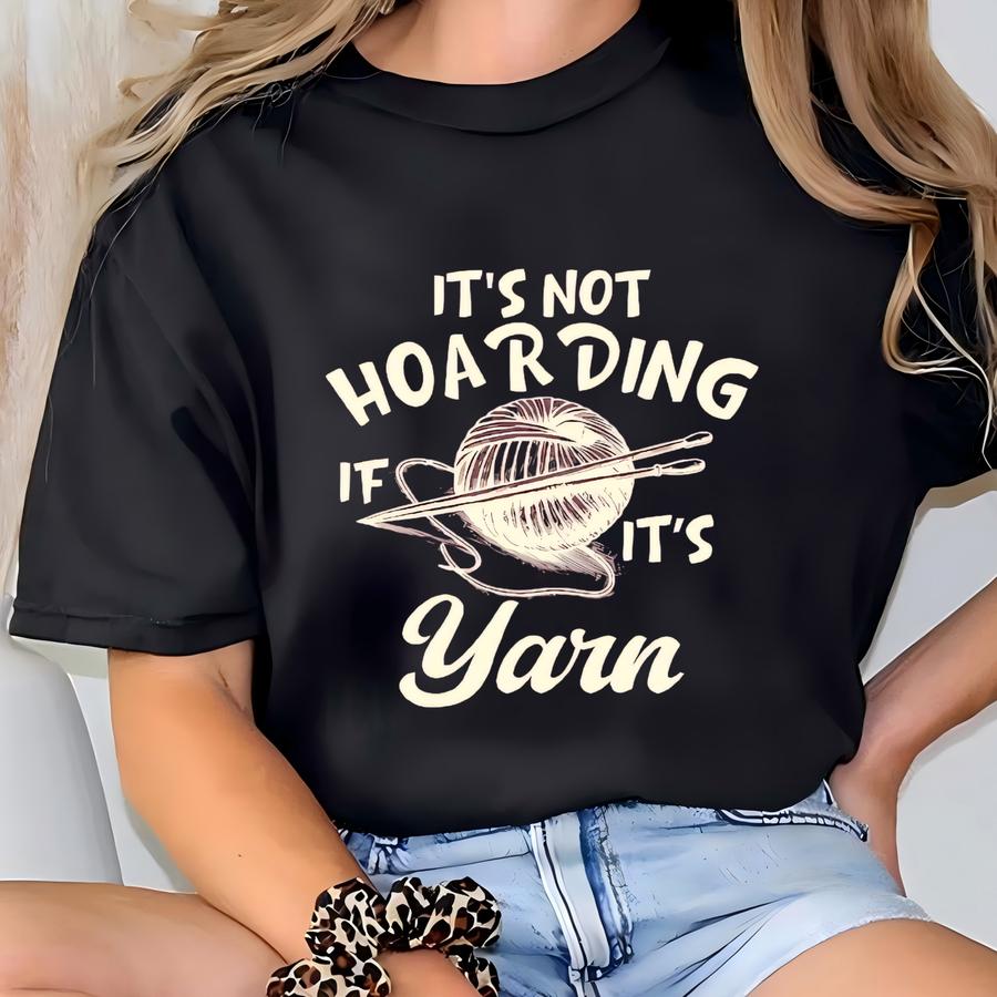 Funny Crochet Tshirt, Crafting Shirt, Crochet Lover Hoodie, Gift For Crochet Lover, Knitting Gifts For Mom, Gift For Grandma, Crochet Tee T-shirt