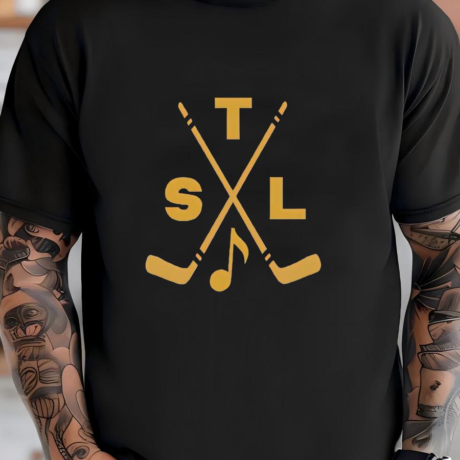 Youth St Louis Hockey Apparel, Boys Girls Hoodies Crewneck Sweatshirts Hoodies, Gift For Sports Fan, Kids Game Day Gear, Stl Sticks T-shirt