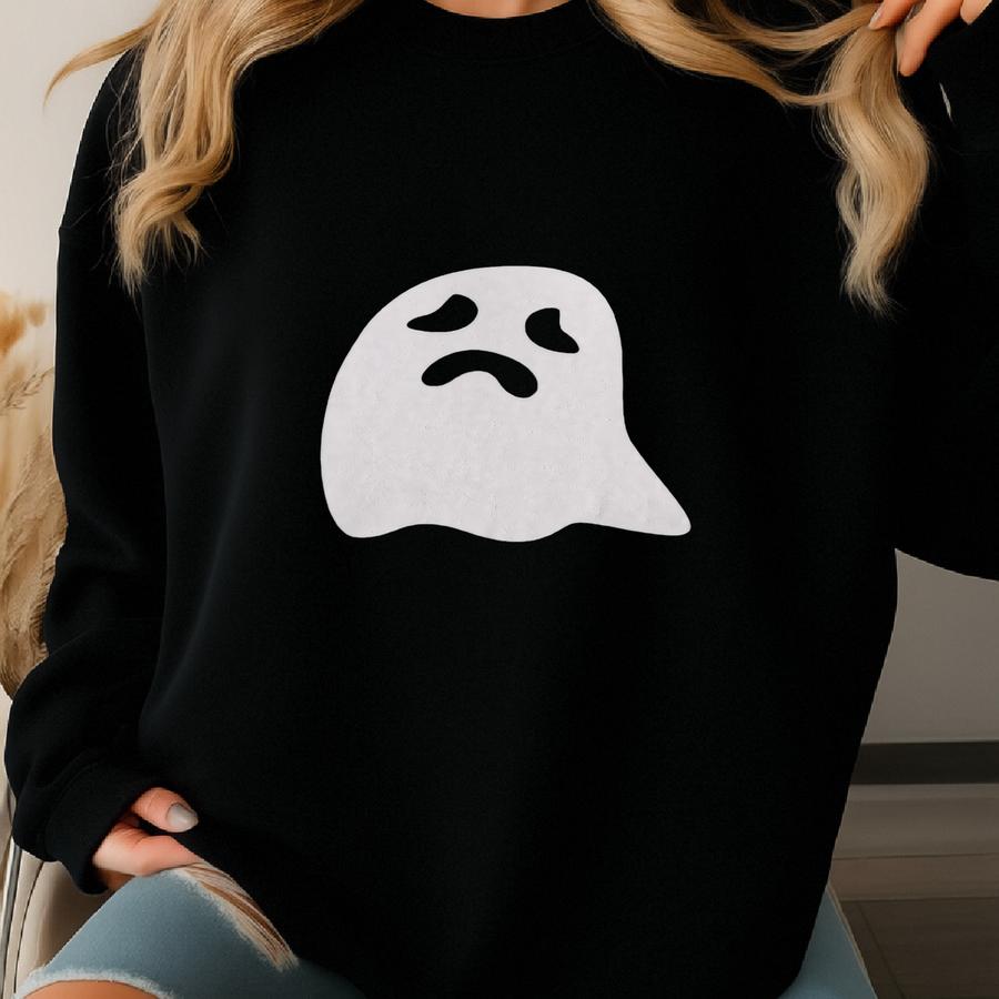 Ghosted Ghost Halloween Shirt: Spooky Season Tee Sweatshirt