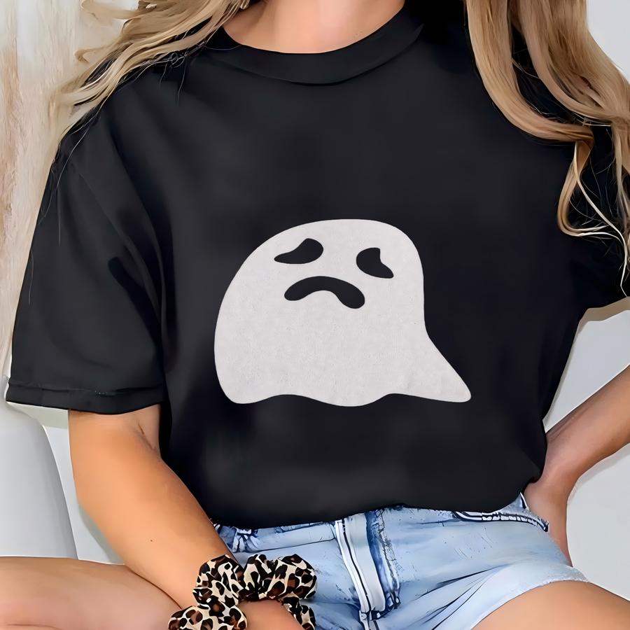 Ghosted Ghost Halloween Shirt: Spooky Season Tee T-shirt
