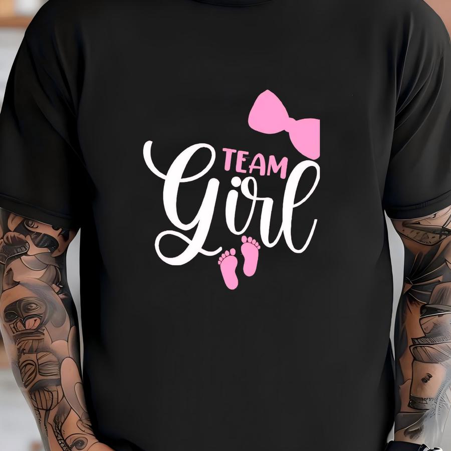 Team Boy Or Girl Gender Reveal Shirts: Matching Shirts T-shirt