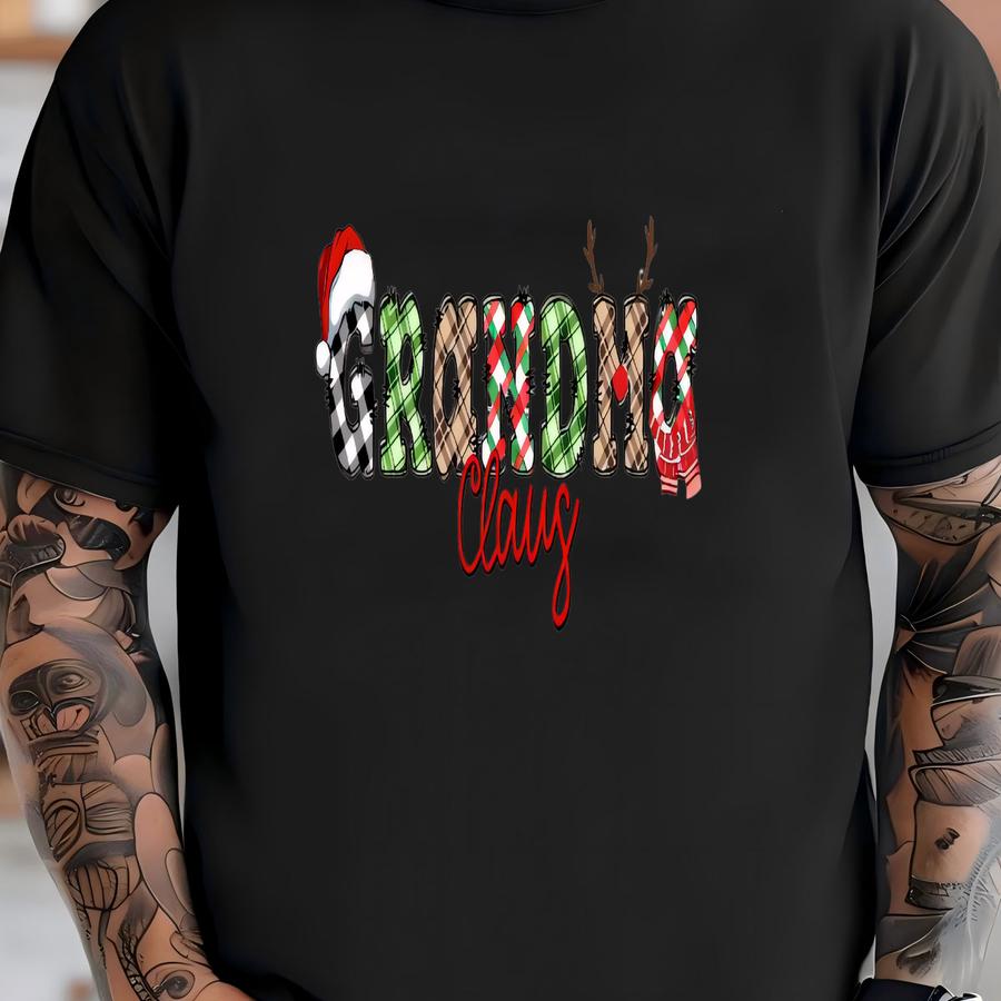 Grandma Sweatshirt, Merry Christmas Shirt, Grandma Claus Hoodie, Christmas Shirt, Xmas sweatshirt, Cute Christmas mom shirt, Grammy Shirt T-shirt