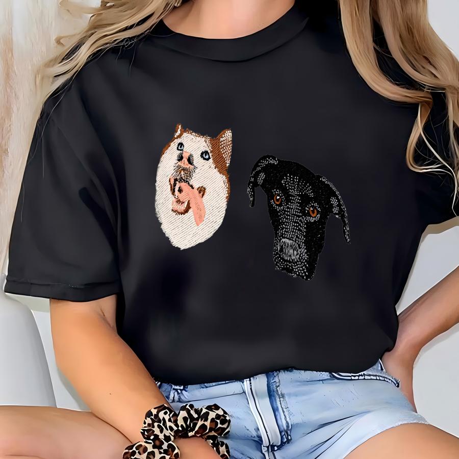 Custom Cat Sweatshirt, Custom Pet Shirt, Personalized Pet Sweatshirt, Custom Pet Hoodie T-shirt