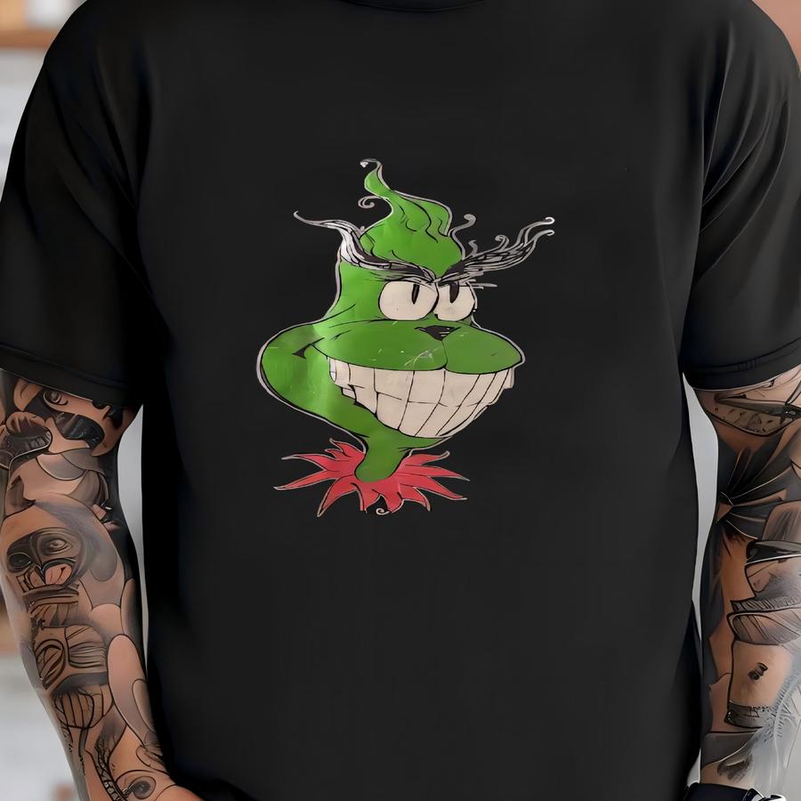 Vintage 1990’s Christmas Thrashed Graphic Tee Shirt - Large T-shirt