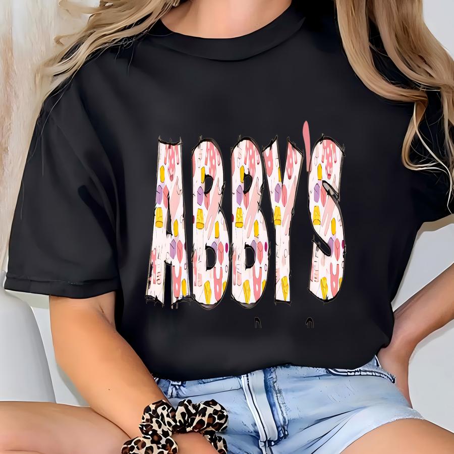 Personalized Baby Girl Xl Canvas Tee: Zippered Daycare T-shirt