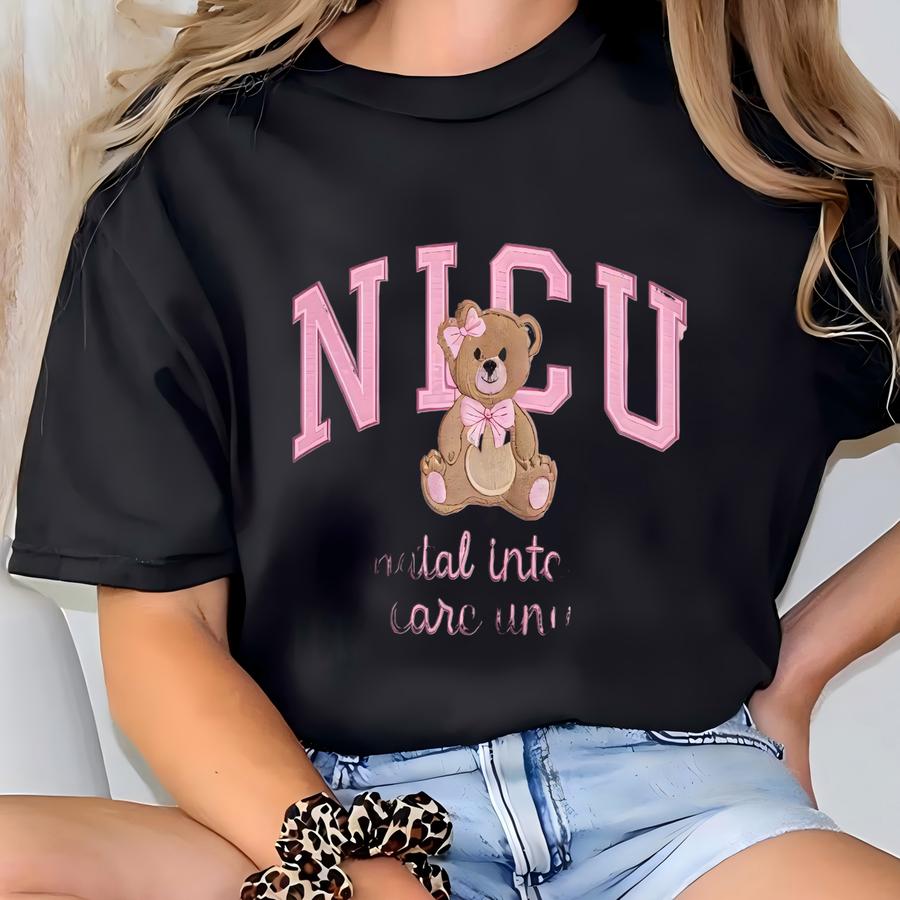 Nicu Rn Sweatshirt, Neonatal Icu Nurse Hoodie, Neonatal Intensive Care Unit Nurse Retirement Gift, Swaddle Nicu Shirt T-shirt